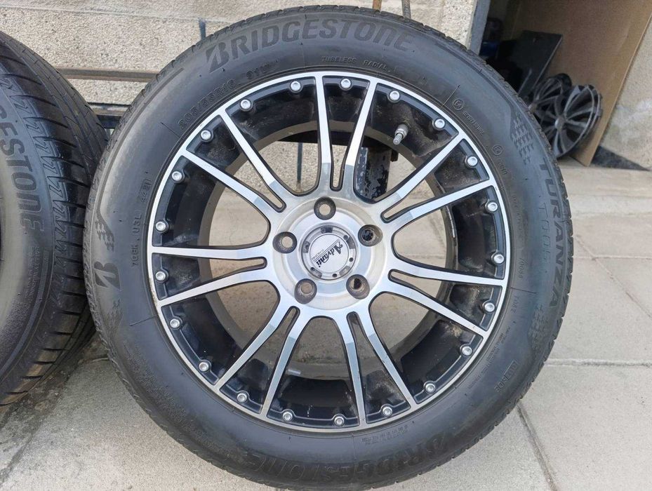 Алуминиеви джанти "Advanti Racing" 5x100 16 с гуми Bridgestone Turanza