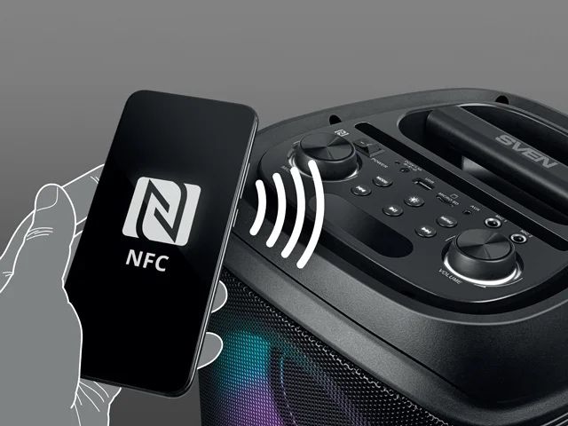 Портативная колонка SVEN PS-800 черный