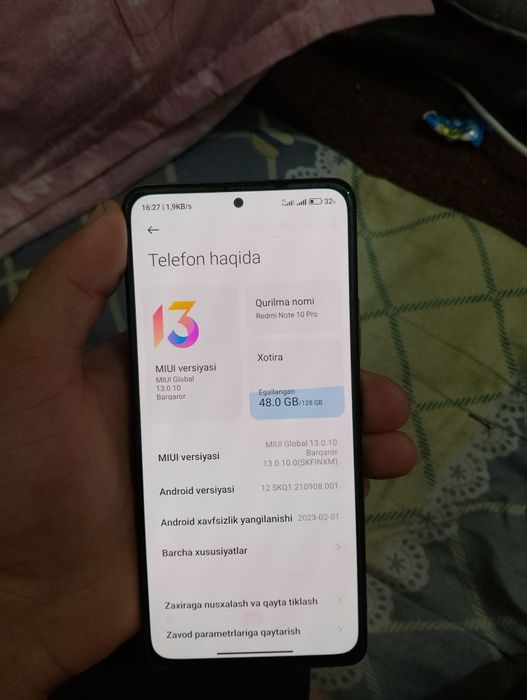redmi not 10 pro