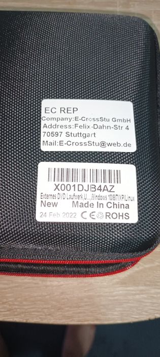 Cititor extern dvd - card Sd