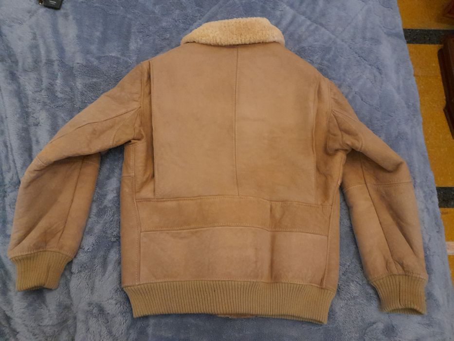 Cojoc blana de oaie original Malboro Tg.54