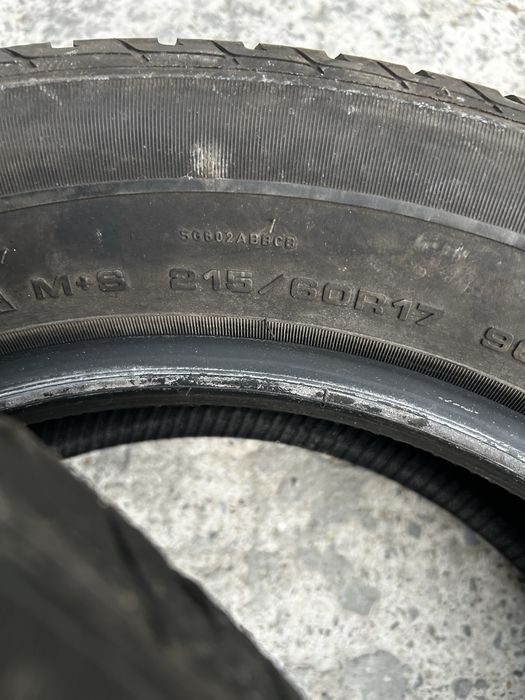 2бр Зимни гуми Sava 215/60R17