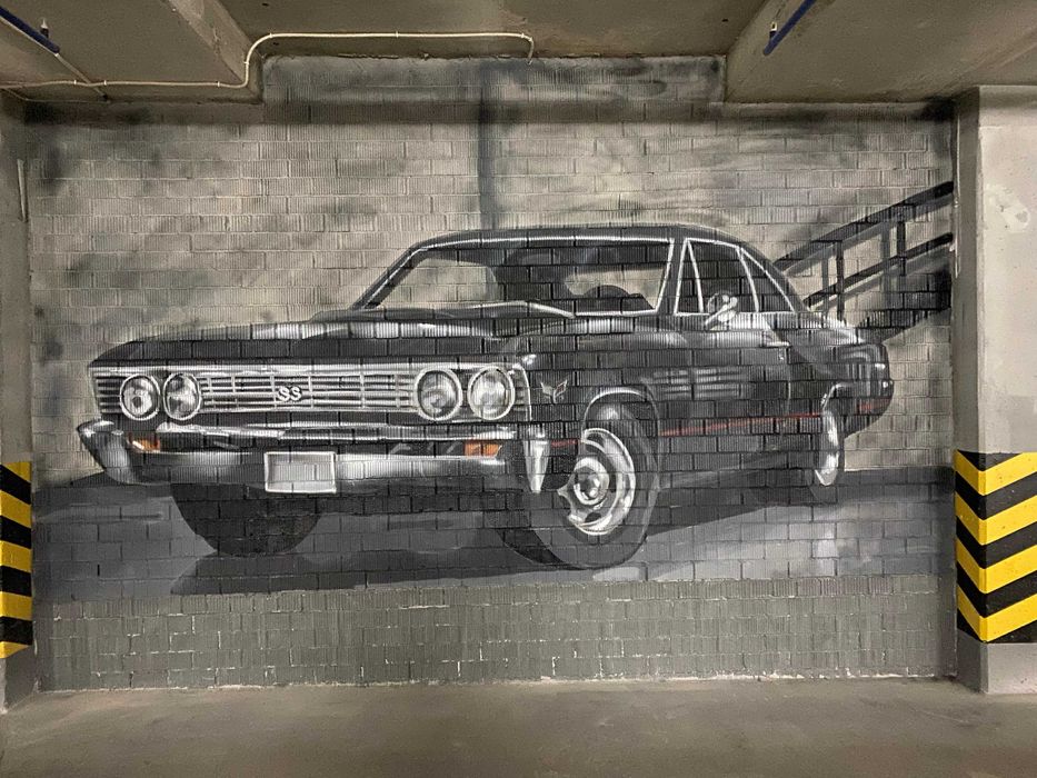 Роспись стен. Художник. Граффити