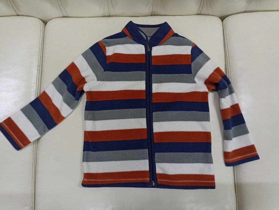 Кофты флисовые Mother care(5-6)(6-7)(7-8)(9-10).