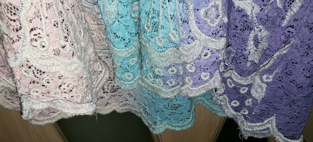 Rochie Antica Sartoria, dantela si broderie, M/L