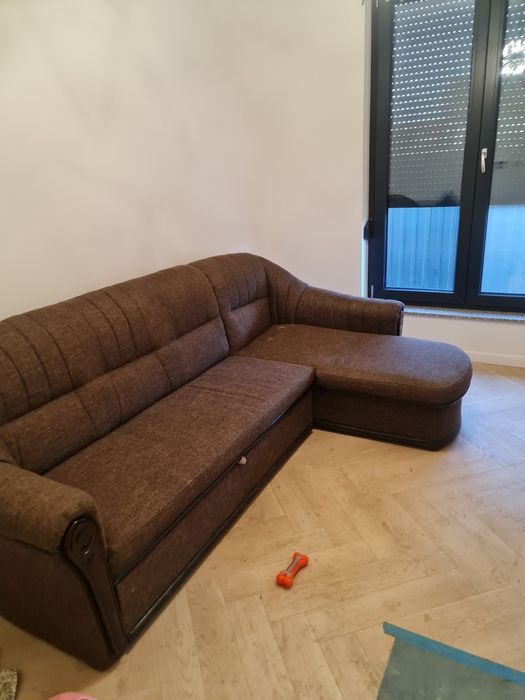 Vand coltar lemn masiv nou