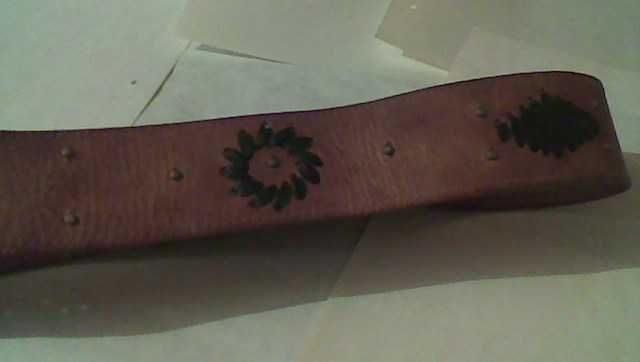 Женский кожаный ремень