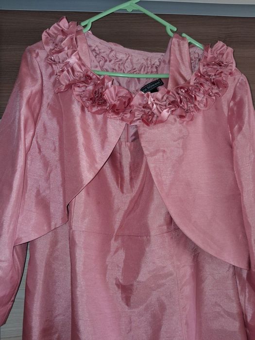 Sacou cu rochie roz