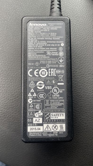 Incarcator laptop Lenovo, original