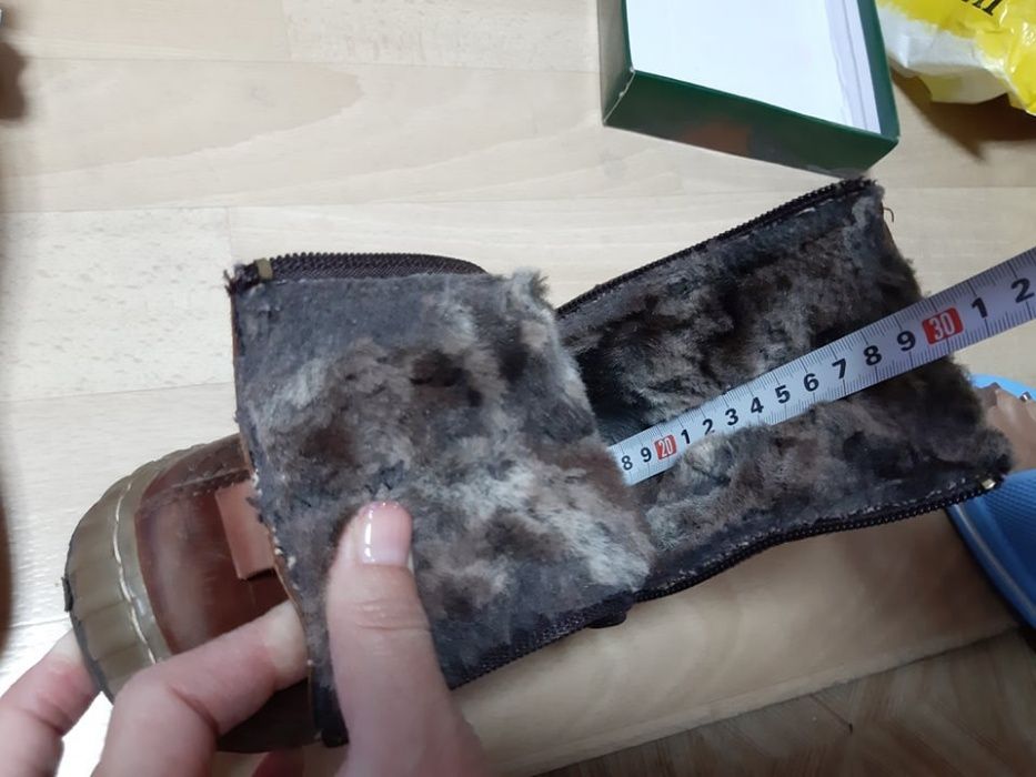 Детски ботички естествена кожа номер 26