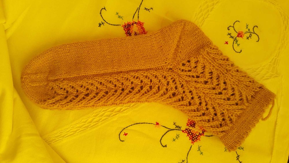 Носки вязаные, 36 размер