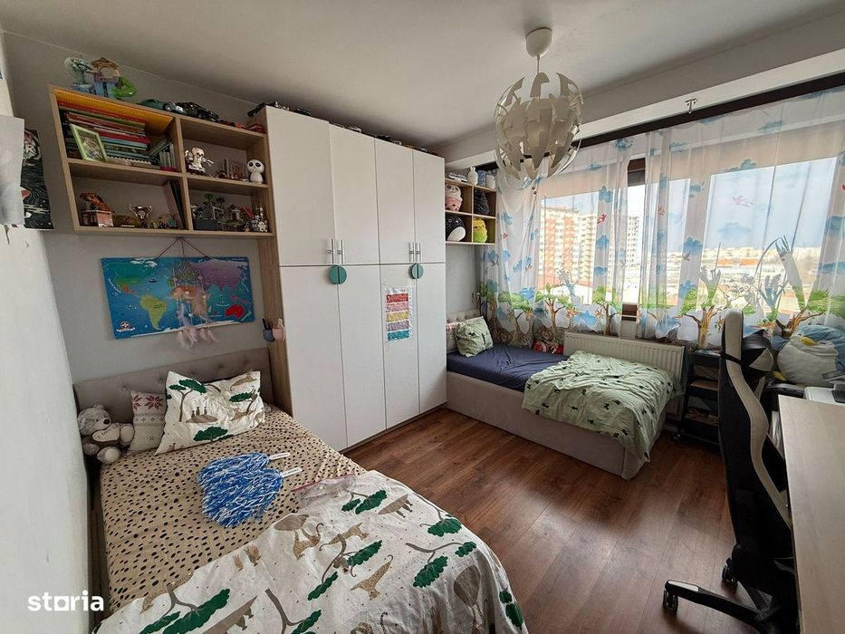 Apartament cu 3 camere si doua bai. Comision 0