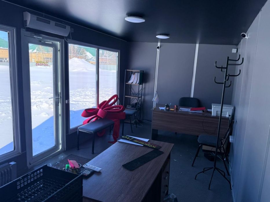 Торговые павильоны с мебелью,утепленные