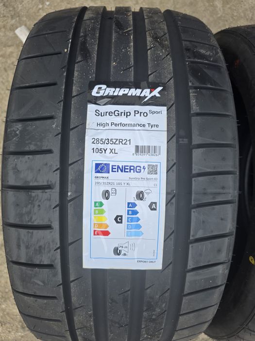 Anvelope noi vara Gripmax 285/35R21 325/30R21 BMW X5 F15 X6 F16