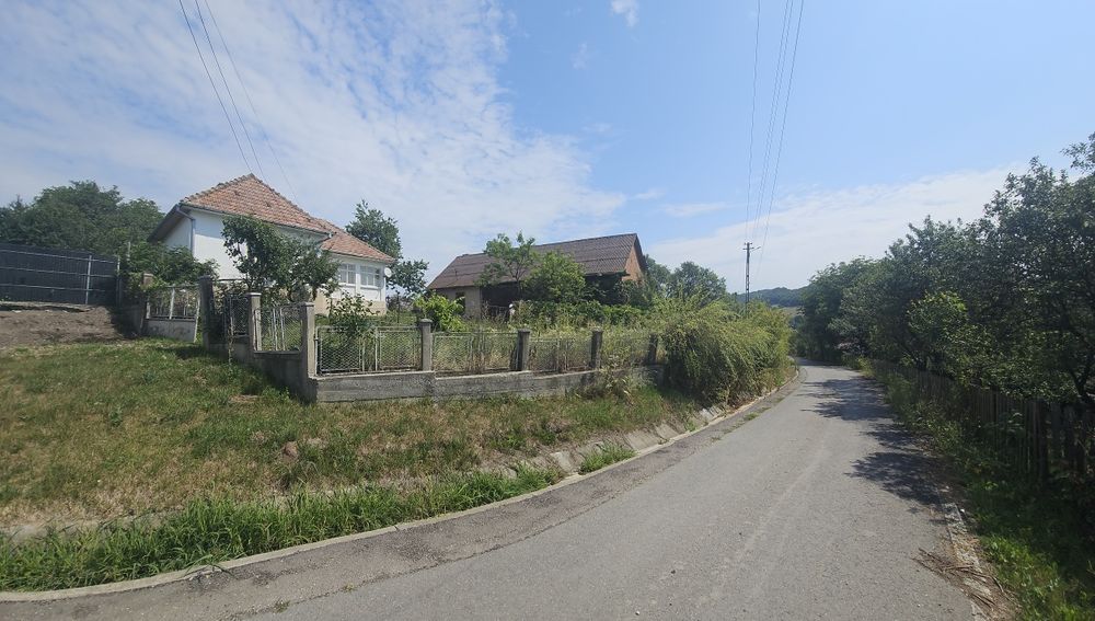 Casă 82 mp cu teren de 10.000 mp intravilan, șură și grajd