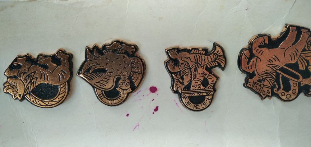 Значки   металлические - периода   СССР.