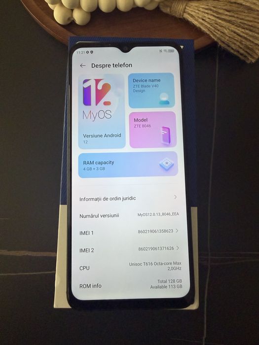 ZTE Blade V40 Design 128GB