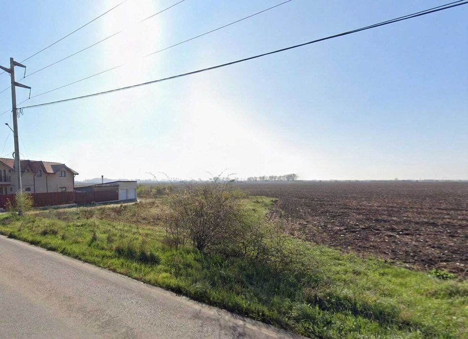 Teren intravilan Clinceni, asfalt si dubla deschidere, utilitati