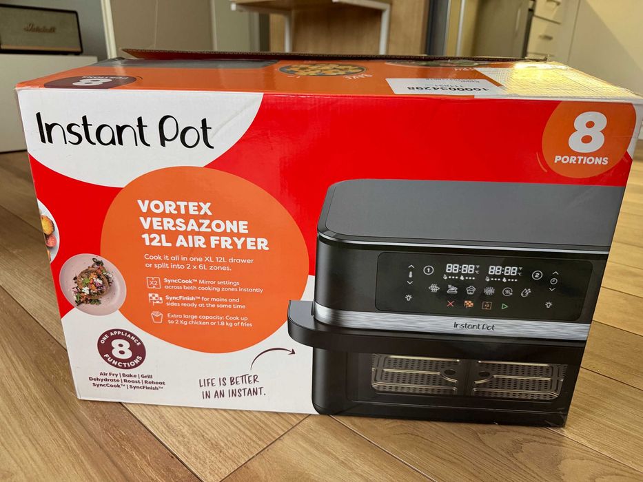 еър фрайър Instant Vortex VersaZone XL ClearCook Air Fryer