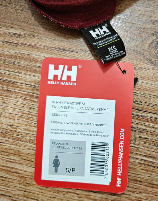Helly Hansen Оригинална дамска фланелка / блуза размер S НОВА
