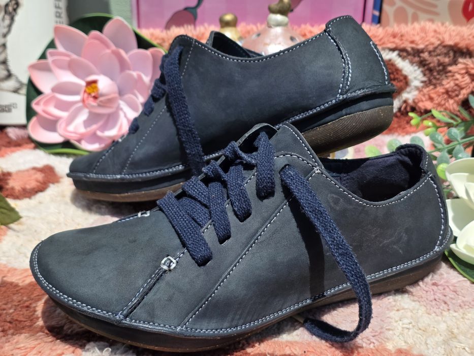 Clarks обувки естествена кожа N40