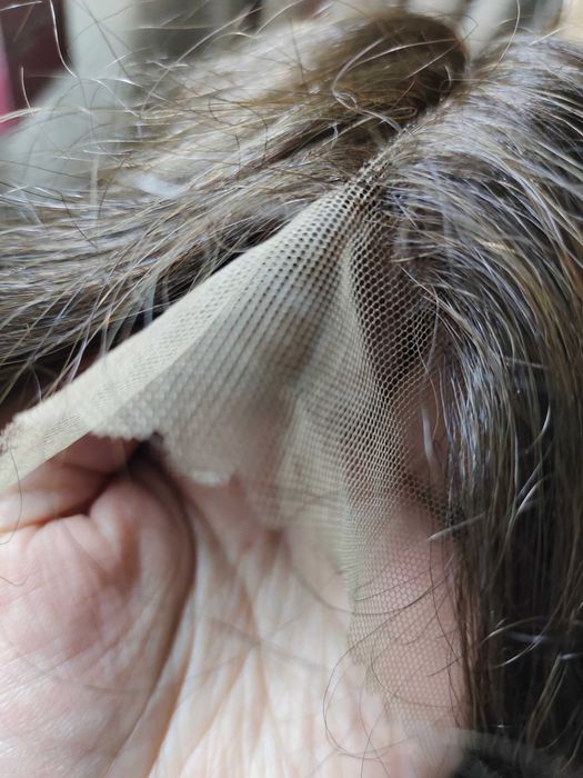 Парик натуральные волосы новый