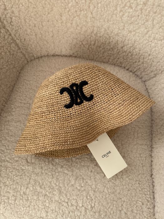 Дизайнерска шапка 100% raffia