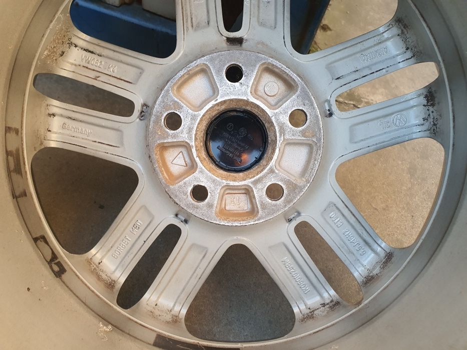 jante cu anvelope vara 205/55/16, originale pt vw golf 5,6,7,8,