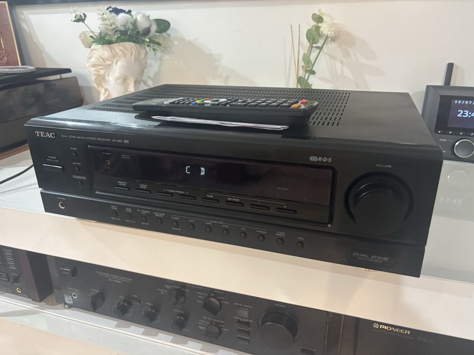 Teac AG-980 Stereo Receiver ptr 8 boxe/multiroom