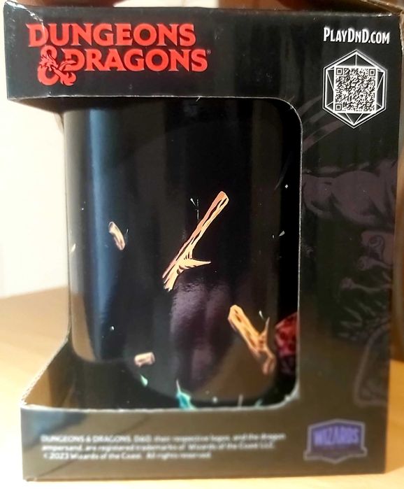 Cană Magică Dungeons & Dragons - "Roll for Perception" (Nouă)