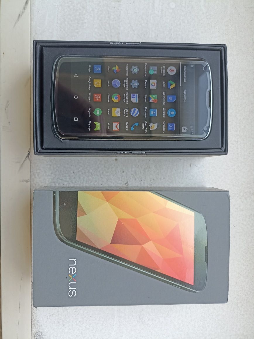 Смартфон Google nexus 4 состояние исключительное: 15 500 тг. - Прочая  электроника Кокшетау на Olx