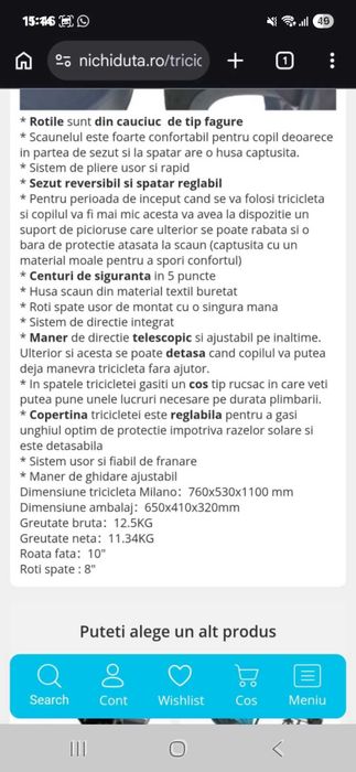 Tricicleta fetita