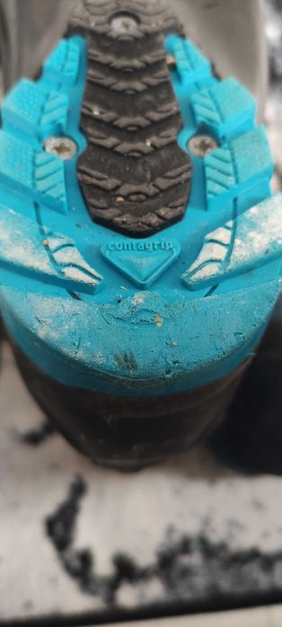 Ски обувки Salomon Xpro 120 Energyzer EU 44.5 29 cm и ръкавици Reusch