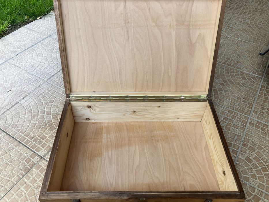 Valiza lemn retro pt sedinte foto