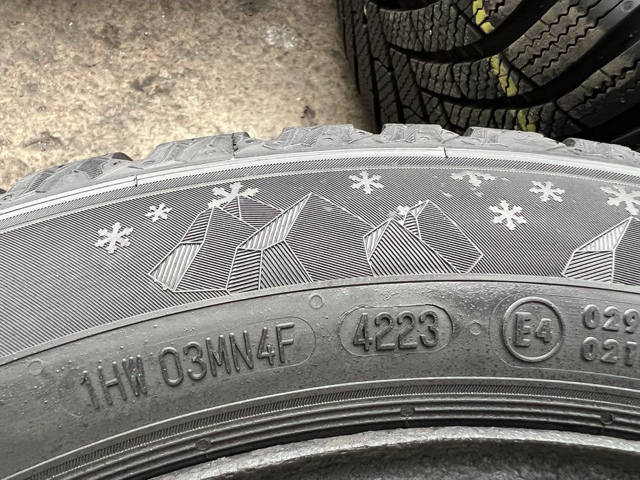 Set roti vw golf / passat pe 16 -iarna - 2023 -8 mm semperit ‼️