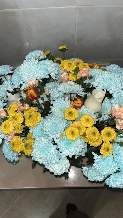 Шымкент.Нежная композиция.Цветы.