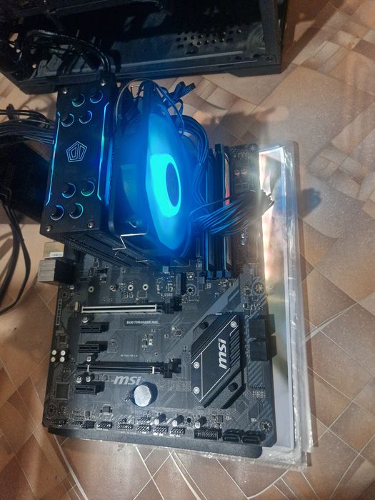 Msi b450 tomahawk max материнская плата am4