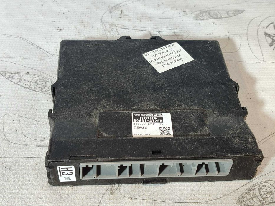 Calculator control putere hibrid Toyota Prius XW30 COD: 89681-47260 2015 / [2009-2015] / (5G3)