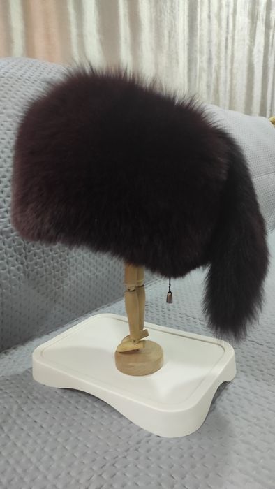 Шапка кроличья женская