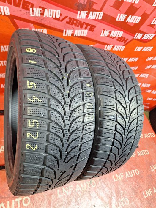 Anvelope de IARNA - 225/45/18 - BRIDGESTONE - 6.45 MM - DOT 2021 !