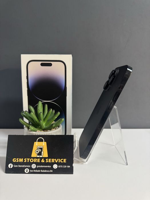 Iphone 14 Pro 128Gb Space Black Garantie Gsm Store&Service