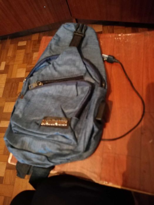 Многофункционална чанта раница с USB на промо цена