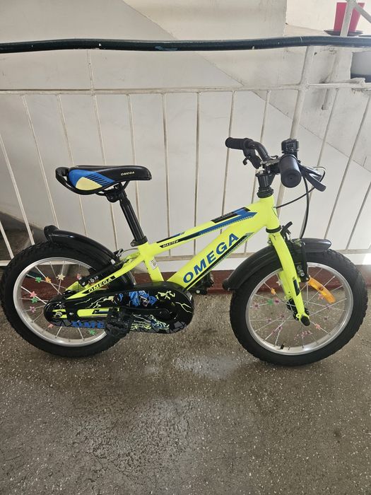 Bicicleta copii Omega Master rulata f putin