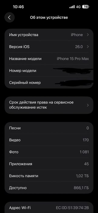 Продам Iphone 15 pro max 1tb