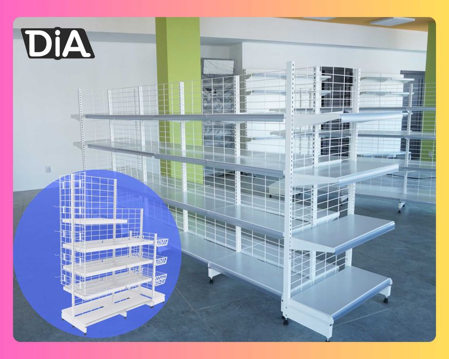 Стеллажи и полки, торговое оборудование для магазина