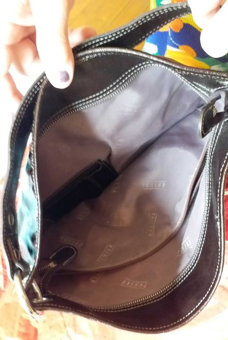 Дамска кожена чанта