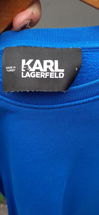 Bluza albastra  Karl Lagerfeld autentica