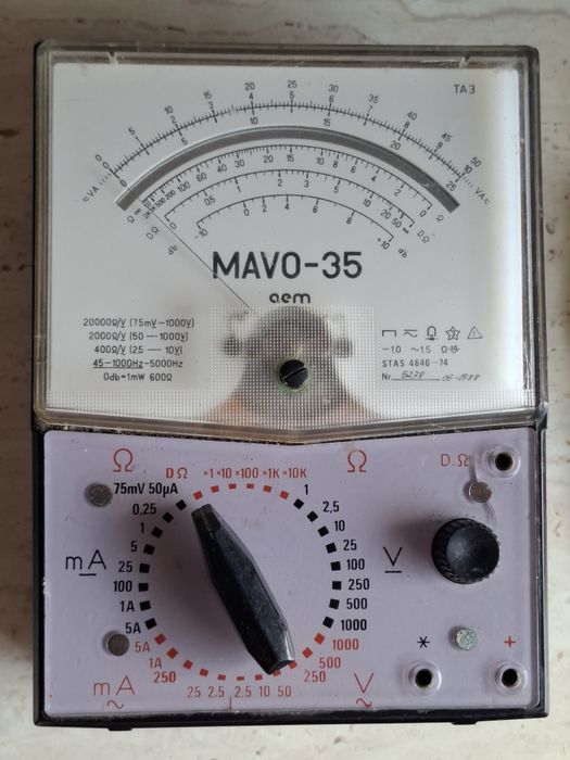 Aparat de masura MAVO 35 (multimetru)