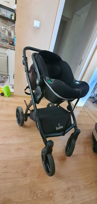 Детска количка BUBA ZAZA 3 в 1 + кенгуру Cipolino ,Hip Star'