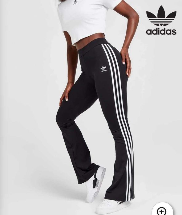 Pantaloni adidas evazati sale